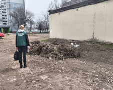 Відходи у дворі: у Запоріжжі екоінспектори знайшли стихійне звалище біля житлового будинку 