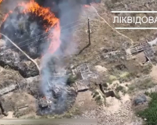 Перетворили на палаюче згарище - на Запоріжжі прикордонники знищили склад боєприпасів разом з окупантами (відео)