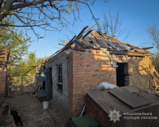  Ворог масовано атакував Запорізьку область, фото: Нацполіція України 