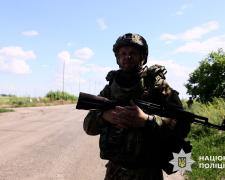 Як антидронова група знищує дрони, фото: Національна поліція Запорізької області 