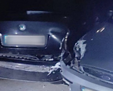 У Запоріжжі п&#039;яний водій зніс дорожнє огородження та врізався в іншу автівку