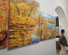 Хортиця, квіти, котик і Ван Гог - у Запоріжжі відкрили яскраву виставку (фото)