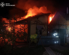 У Запорізькому районі внаслідок обстрілів загинула жінка, фото: ГУ ДСНС України у Запорізькій області