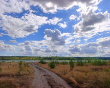 На березі Дніпра в Запоріжжі. Фото: Антоніна Фролова