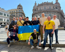 Запорізькі ветерани війни взяли участь у забігу в Італії 