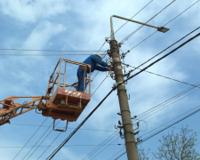 Аварійні бригади «Запоріжжяобленерго» під час відновлювальних робіт