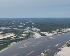 У Запорізькій області Великий Луг зростає без води - як змінилось колишнє Каховське водосховище (фото, відео)