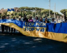 Запоріжанка в Римі брала участь у мітингу під штаб-квартирою організації, яка бореться з голодом