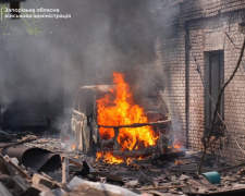 Росіяни масовано атакували Запоріжжя дронами – є руйнування та поранені (фото, відео)