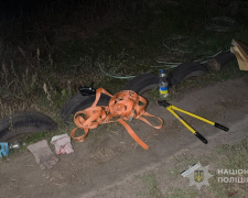 У Запорізькому районі затримали 33-річного чоловіка, який зрізав майже 690 метрів контактної залізничної мережі