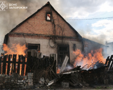В приватному секторі Запоріжжя сталась пожежа: загинула людина - фото, відео