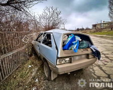 Дрон влучив у машину і стався вибух – у поліції показали наслідки атаки росіян у Запорізькій області