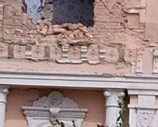 У Запорізькій області внаслідок ворожого обстрілу пошкоджено старовинний менонітський особняк
