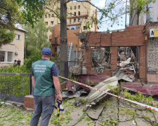 Уламки та вирви - в двох районах Запоріжжя зафіксували значне забруднення через ворожу атаку безпілотниками (фото)