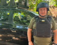 Речник Сил оборони Півдня Владислав Волошин, фото Укрінформ