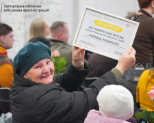 У Запоріжжі Людмила Білодід отримала сертифікат на нове житло 