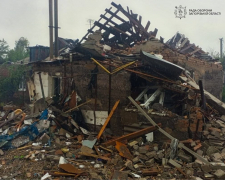 Наслідки ворожого удару на Запоріжжі