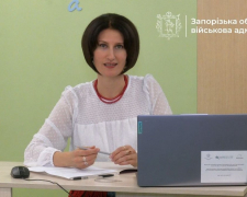 Вчителька математики Запорізького обласного академічного ліцею «Козацький» Юлія Зубарева, фото ЗОДА
