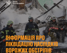 На Запоріжжі внаслідок російських атак загинув чоловік, фото: ГУ ДСНС України у Запорізькій області 