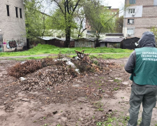 У Запоріжжі у Вознесенівському районі виявили стихійні сміттєзвалища, фото: Держекоінспекція Південного округу