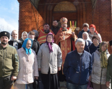 В окупованому Токмаку захопили храм, фото: Донецький екзархат УГКЦ