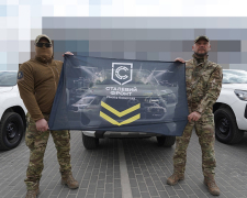 Група Метінвест передала 1-му батальйону 12-ої бригади Азов НГУ техніку на 12 млн грн
