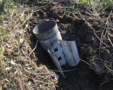 У Запоріжжі на подвір'ї виявили залишки російської ракети - фото