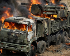 Фото підбитої ПЗРК "Панцирь С-1", ілюстративне