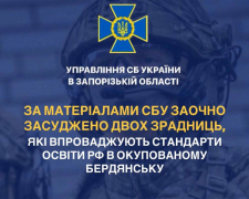 Збудували кар&#039;єру на зраді: жительки Бердянська пропагували у школах так звану «сво» та виправдовували воєнні злочини загарбників