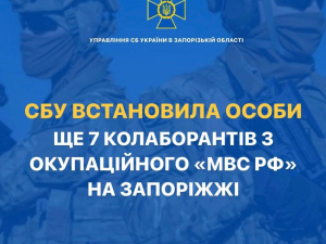 Стали поліцаями в окупантів та знущались над місцевими жителями - СБУ зібрала докази на сімох зрадників у Запорізькій області