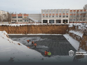 Унікальне укриття з власною сонячною станцією: як в Запоріжжі проходить будівництво підземної школи (фото, відео)