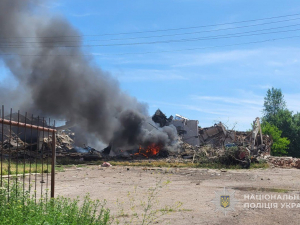 Росіяни атакували Запоріжжя з РСЗВ – подробиці від поліції (фото)