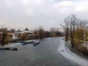Парк "Дубовий гай" у Запоріжжі в березні 2026. Фото: Антоніна Фролова