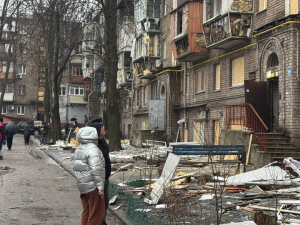 Наслідки обстрілу дронами по Запоріжжю, 24 лютого 2026. Фото Суспільне 