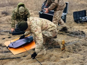 Запорізькі аеророзвідники отримали від волонтерів безпілотник, який працює за будь-якої погоди