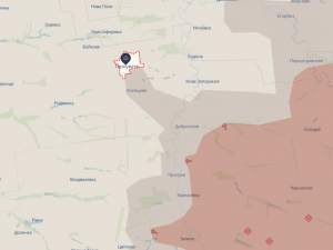Тернувате Запорізької області, DeepStateMAP станом на 29.07.2026