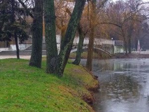 Як виглядає взимку головний парк Запоріжжя - фото