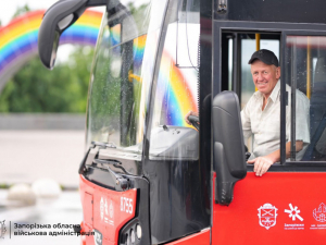 У Запоріжжі запускають новий маршрут з європейськими автобусами — як працюватиме транспорт (відео)