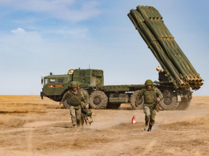 Прикриття не допомогло: на Запорізькому напрямку ЗСУ вразили РСЗВ «Торнадо-С» (відео)