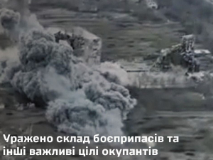 Вдарили по об’єктах ворога: на Запоріжжі уразили склади та командний пункт росіян