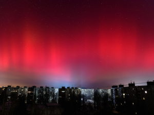 Магія в небі: запоріжці спостерігали рідкісне північне сяйво (фото)