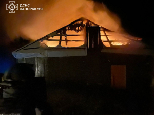 Завдали понад пів тисячі ударів - у Запорізькій області ворожі обстріли спричинили пожежі у двох районах (фото)