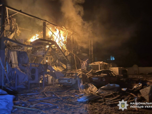 На Запоріжжі через ворожий удар дрона поранено чоловіка (фото)