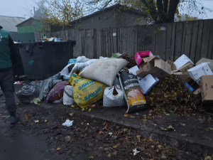 Вулиці завалені сміттям - у центрі Запоріжжя екологи виявили нові незаконні звалища (фото)