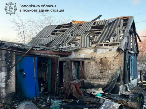 Ворог атакував Запорізьку область - є поранені, фото:  ЗОВА