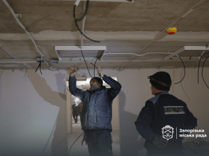 Безпечне навчання: у Запоріжжі ремонтують укриття гімназії — коли планують завершити (фото)