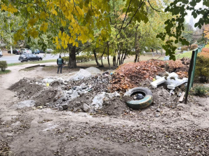 Біля "Струмочка" накидали відходи - у Запоріжжі екоінспекція натрапила на сміттєзвалище (фото)