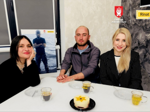 Захисник Маріуполя Всеволод Осінський отримав квартиру за програмою "Вдома", фото:   steelfront.scm.com.ua.