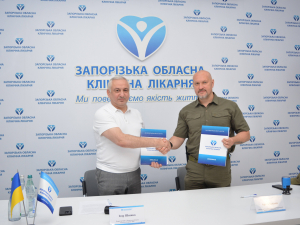 З турботою про тих, хто береже наш спокій - запорізька лікарня та поліція підписали меморандум про співпрацю