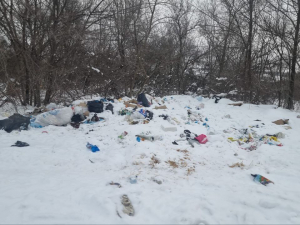 Прибрати до весни: у Запорізькій області екологи натрапили на звалище сміття